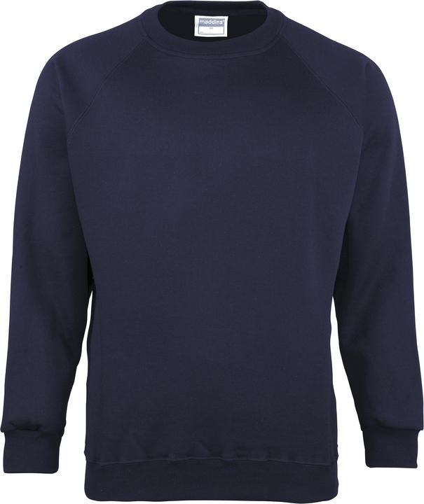 Actual product image Maddins Sweatshirt Pullover With Round Neck Coloursure (L)