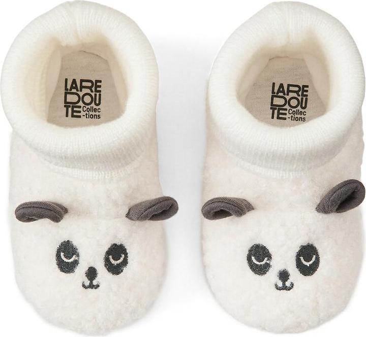 Actual product image La Redoute Collections Panda fleece baby shoes (21)