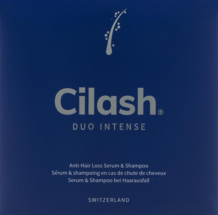 Actual product image Cilash INTENSE Hair Growth Serum & Shampoo DUO (1000 ml, Liquid shampoo)