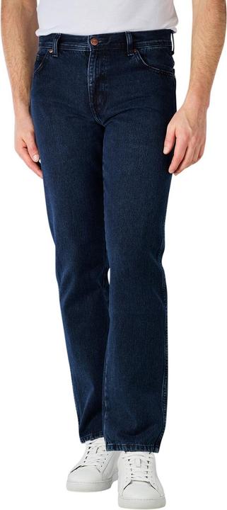 Wrangler Texas Jeans Straight Fit Coalblue Stone