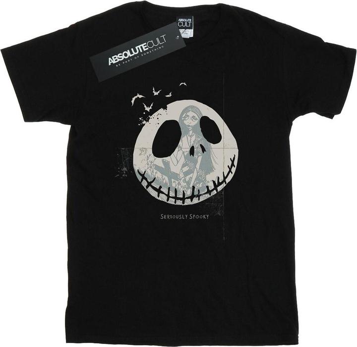Immagine prodotto Disney Nightmare Before Christmas Seriously Spooky Maglietta Ampia Donna (XL)