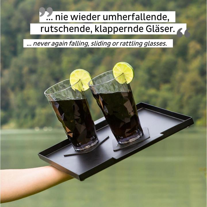 Immagine prodotto Silwy Bicchieri di plastica a calamita per bere a lungo, grigio