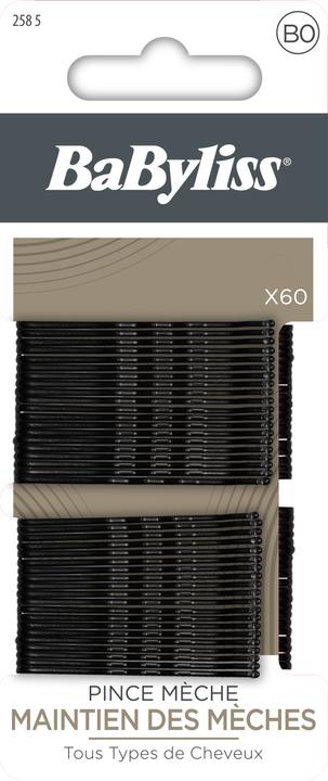 Immagine prodotto BaByliss Fermagli per capelli neri *60 (60 pz.)