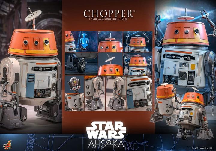 Produktbild Hot Toys Star Wars: Ahsoka Actionfigur 1/6 Chopper 18 cm