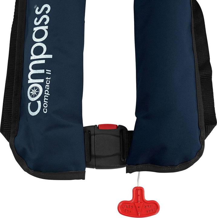 Immagine prodotto Compass Giubbotto di salvataggio "Compact II" 150N con 16 l di galleggiamento (Taglia unica)