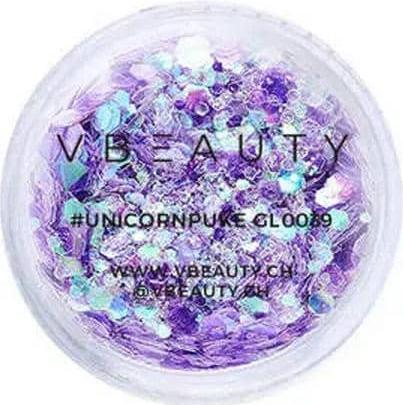 Actual product image VBEAUTY Make Up - Chunky Glitter Unicorn Dust
