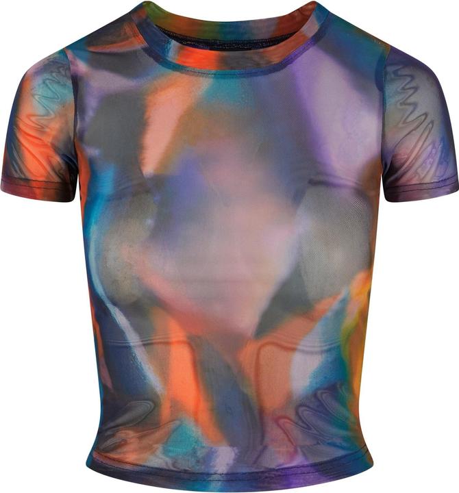 Urban Classics Ladies AOP Mesh Tee - 137891