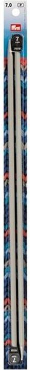 Actual product image Prym Knitting needles 6.50 mm, aluminum, 2 pieces, gray