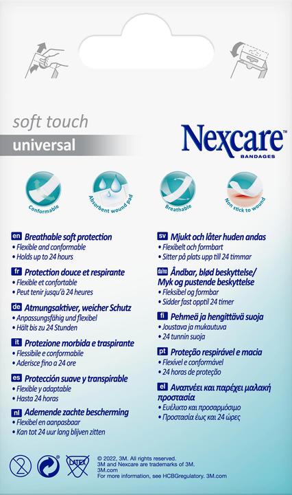 Nexcare Soft Touch Universal Pflaster (20 x)