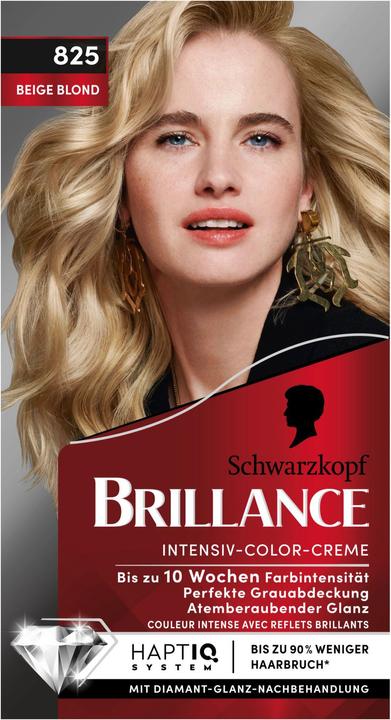 Image du produit Schwarzkopf Brillance Crème colorante intensive (825 Beige Blond)