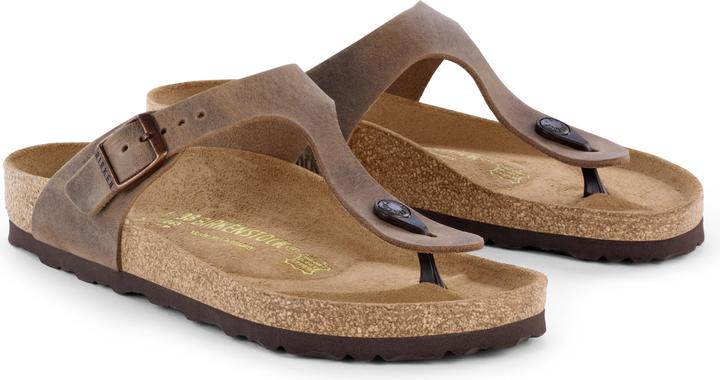 Actual product image Birkenstock Gizeh Nubuck Leather Normal (39)