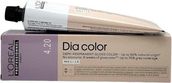 L'Oréal Paris Loreal DIA Color 4,20 Mittelbraun intensives Violett 60 ml (4.20 - Kastanienbraun intensiv violett)