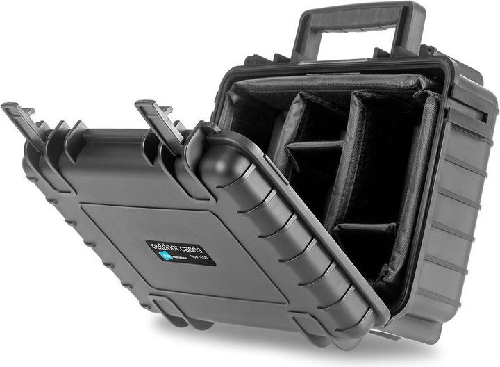 Produktbild B+W Outdoor-Koffer Typ 1000 - RPD mit Facheinteilung (Fotokoffer, 4.10 l)