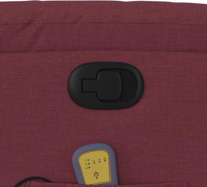 Produktbild VidaXL Massagesessel Weinrot Stoff