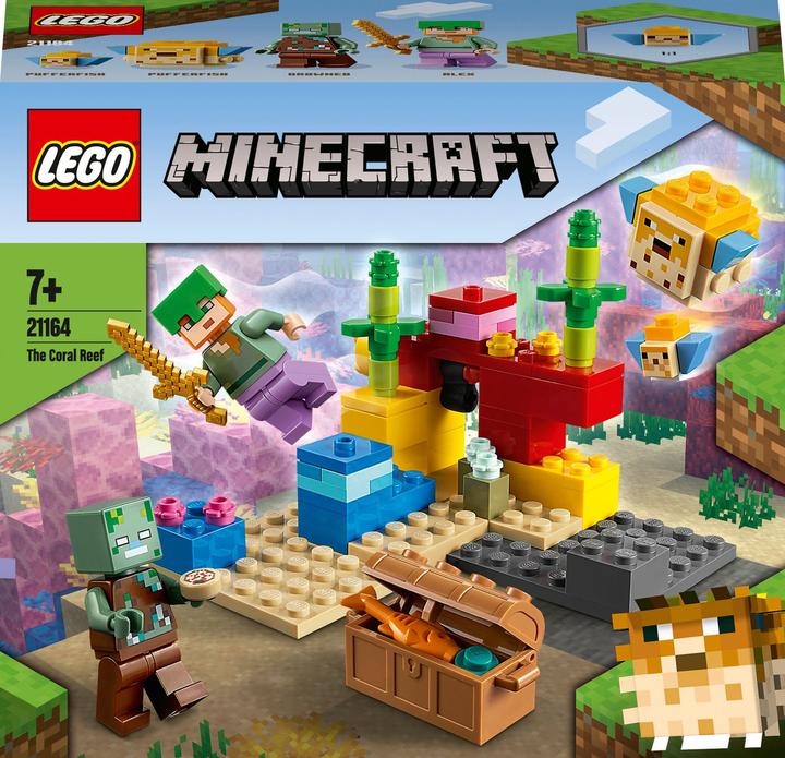 Immagine prodotto LEGO La barriera corallina (21164, LEGO Minecraft)