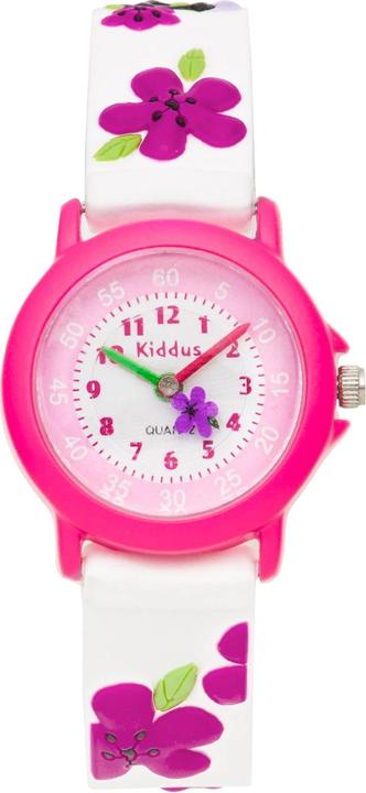 Produktbild Kiddus Time Teacher Flowers in relief (Analoguhr, 33 mm)