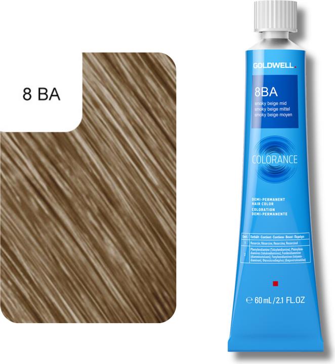 Image du produit Goldwell Colorance Tube Demi-Permanente (8BA - smoky beige moyen)