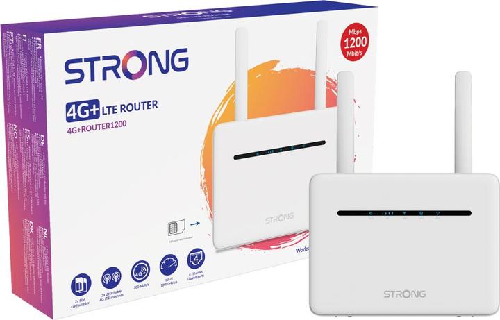 Actual product image Strong 4G+ LTE Router 1200