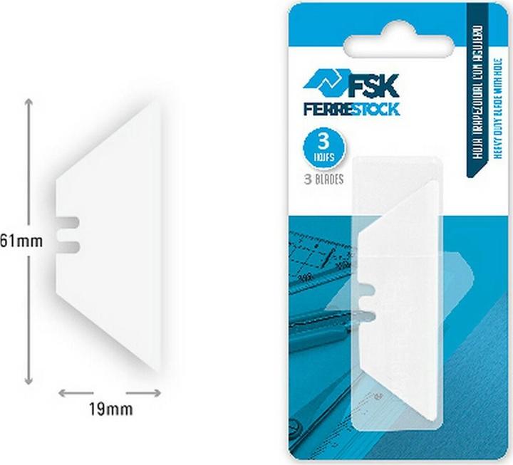 Produktbild FSK Klinge für Cuttermesser aus Keramik (3 uds) (Cutter)