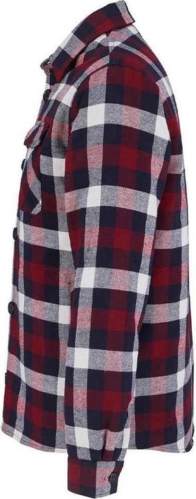 Actual product image Sols Unisex Adult Noah Flannel Padded Overshirt (M)