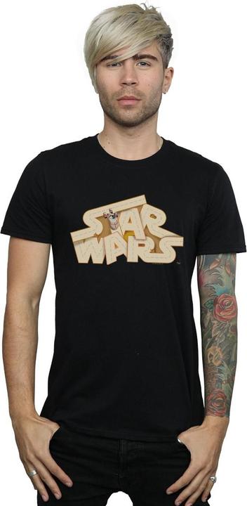 Actual product image Star Wars Mens Tatooine Jumble Logo T-Shirt (3XL)