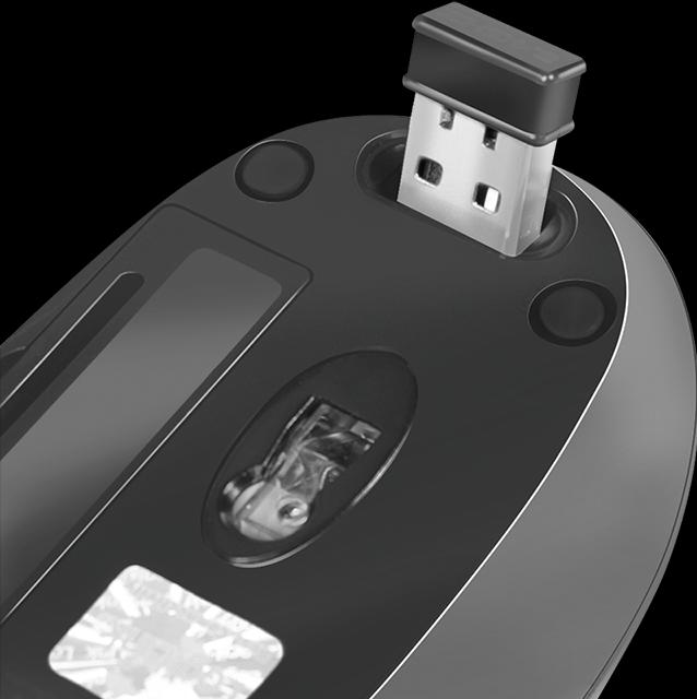 Produktbild LogiLink Mouse Optical Wireless 2.4 GHz Mini with Autolink (Kabellos)
