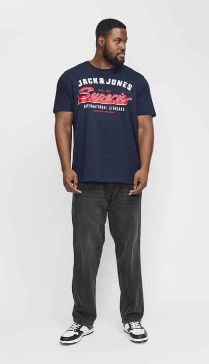 Image du produit Jack & Jones Jjelogo Tee Ss O-Neck 2 Col Aw24 S Pls (3XL)
