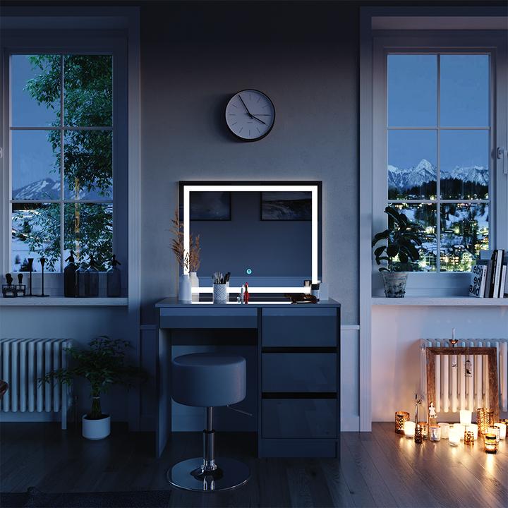 Immagine prodotto Vicco Sherry con sgabello e illuminazione (90 x 75 x 40 cm)