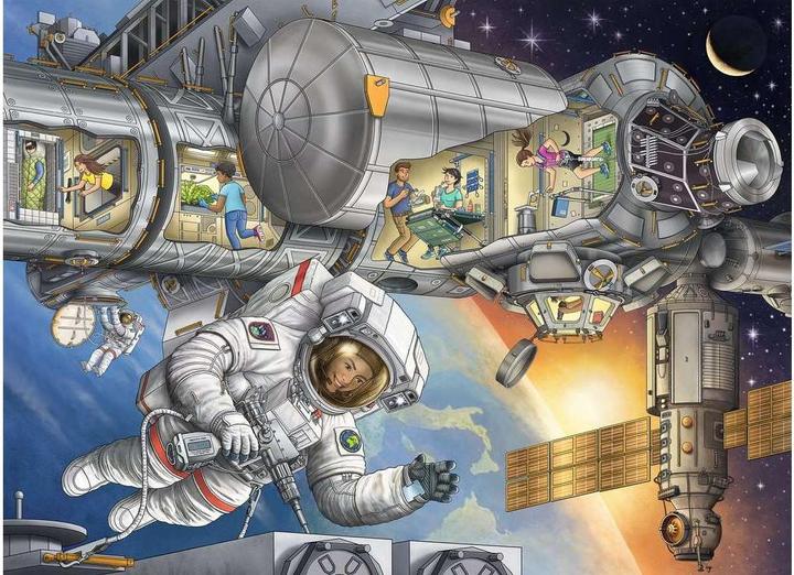 Produktbild Ravensburger Wieso? Weshalb? Warum? Auf der Weltraumstation (100 Teile)