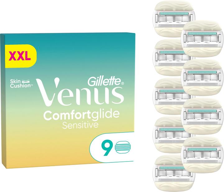 Produktbild Gillette Venus Rasierklingen Comfortglide Sensitive Systemklingen 9 (9 x)