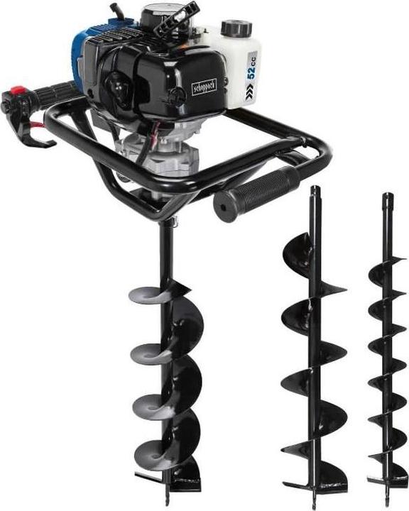Actual product image Scheppach Earth drill incl. drill bit set Ø 100, 150, 200 mm