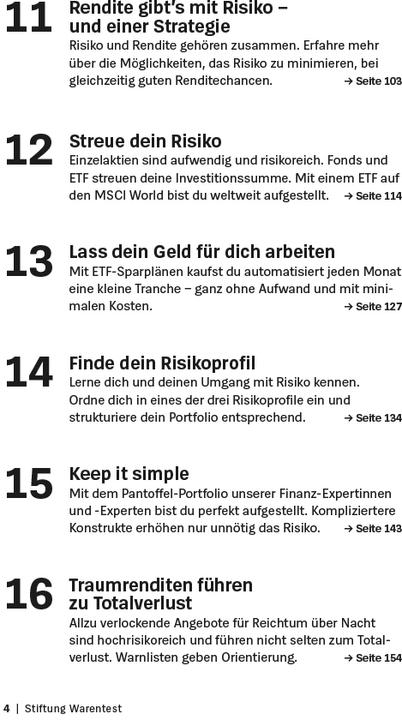 Valori nutrizionali e ingredienti 21 Dinge über deine Finanzen, die du wissen solltest (Tedesco, Matthias Kowalski, 2025)
