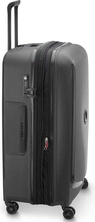 Image du produit Konjac Sponge Walizka BELMONT PLUS 76cm 4 DOUBLE WHEELS EXPANDABLE TROLLEY CASE CZARNY (120 l, XL (à partir de 115l))
