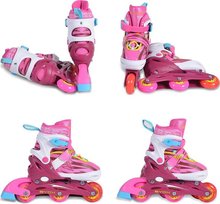 Actual product image Byox Inline skates children Trina 3 in 1, 30-33 (30, 31, 32, 33)