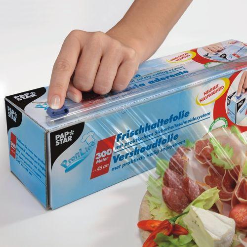 Produktbild Papstar Frischhaltefolie 30 cmx300 m (BxL) 7,5µm PVC (1 x)