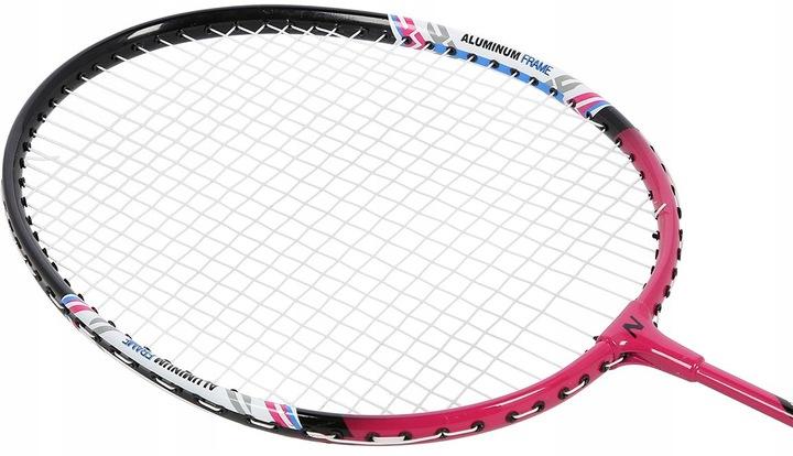 Actual product image Nils Badminton racket NR203 ALUMINIUM + case