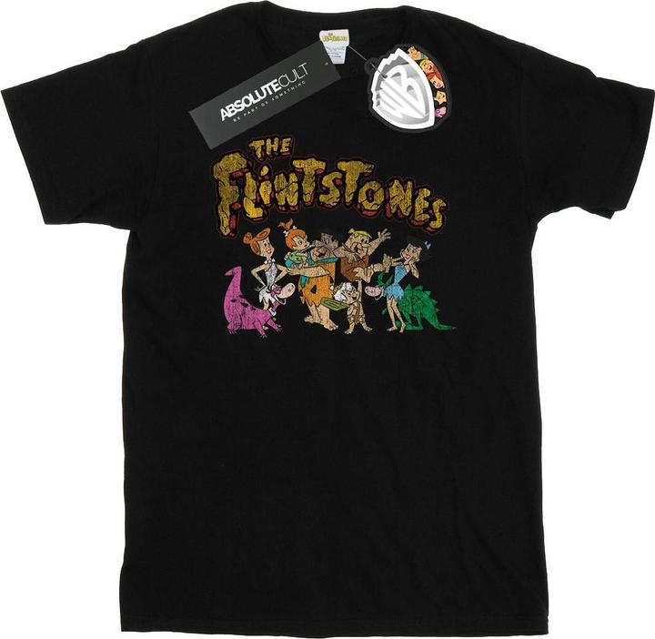 Immagine prodotto The Flintstones Group Distressed Maglietta Uomo (M)