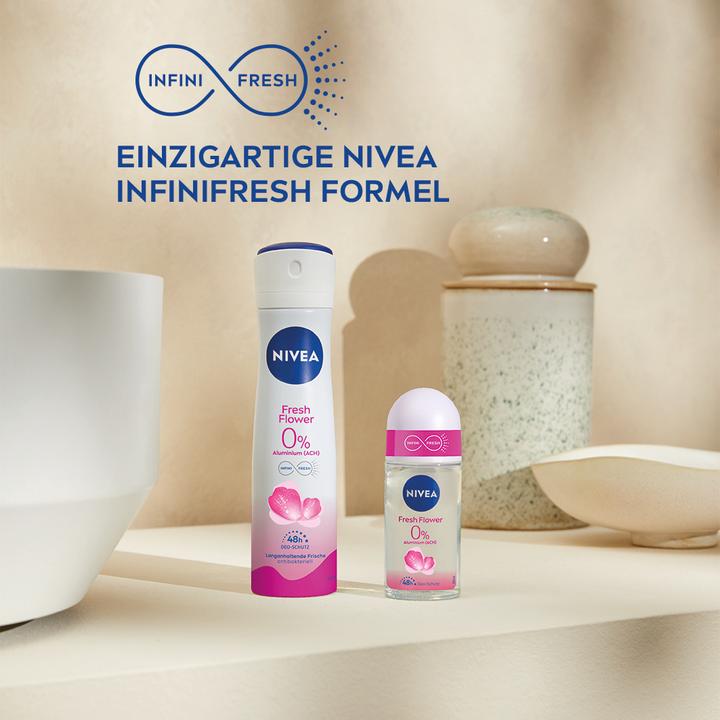 Actual product image NIVEA Fresh Flower (Spray, 150 ml)