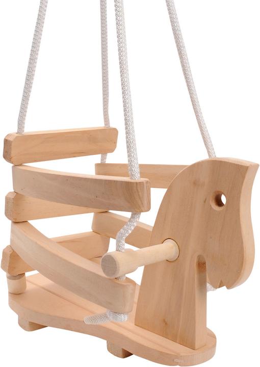 Actual product image Playwood Wooden horse swings