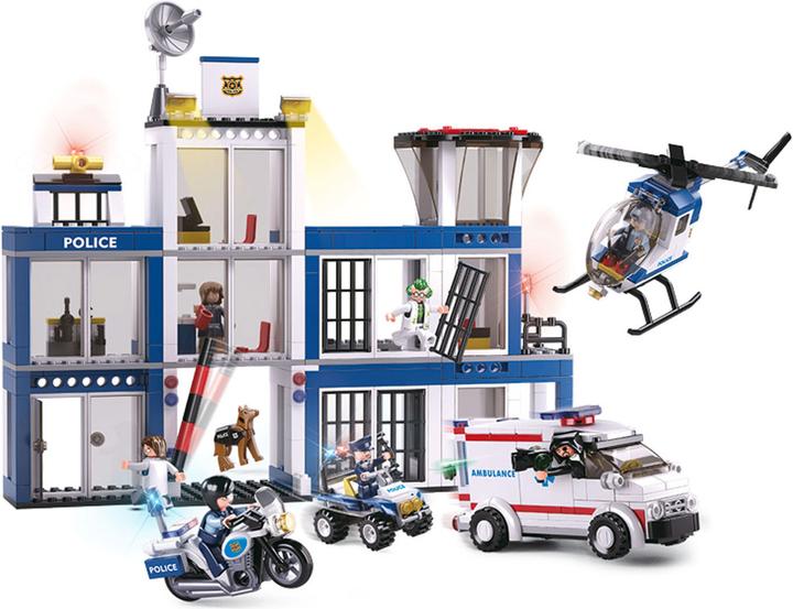 Actual product image Sluban Police Station