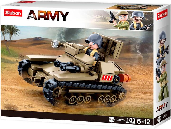 Actual product image Sluban WWII - Small Italian tank