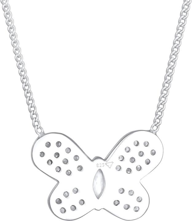 Immagine prodotto Elli Collana di cristallo, farfalla (Argento 925, Zirconia, 45 cm)