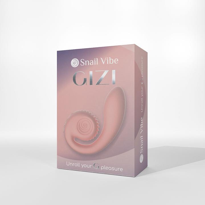 Productafbeelding Snail Vibe Gizi vibrator - Perzikroze