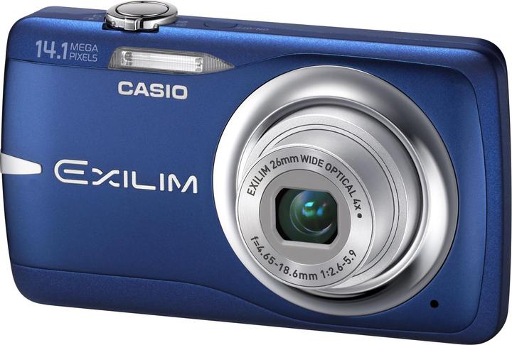 Actual product image Casio Exilim EX-Z550, 14MPixel, 4x zoom, HD movies, blue