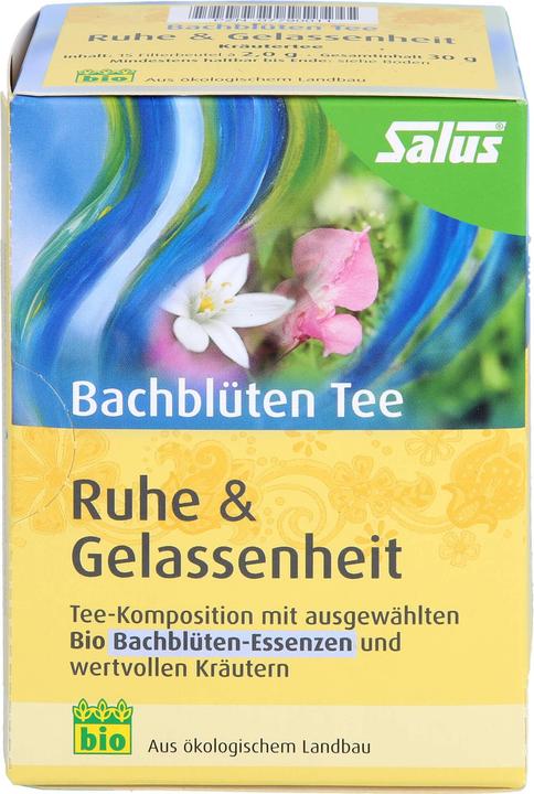 Produktbild Salus Bachblüten Tee Ruhe & Gelassenheit Bio (63 g)