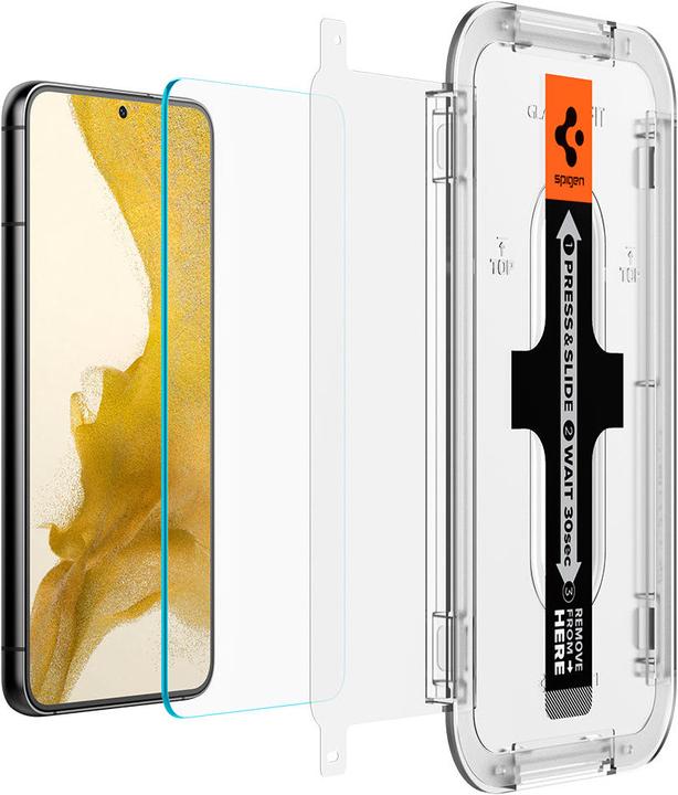 Image du produit Spigen Verre Trempé Glass.Tr Ez Fit 2-Pack Galaxy S22+ Plus (1 pièce(s), Samsung Galaxy S21)