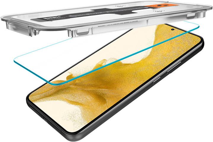Image du produit Spigen Verre Trempé Glass.Tr Ez Fit 2-Pack Galaxy S22+ Plus (1 pièce(s), Samsung Galaxy S21)
