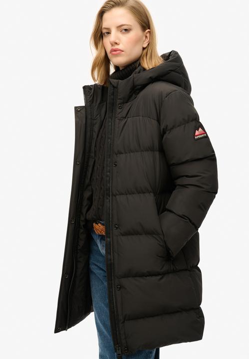 Image du produit Superdry HOODED SPORTS PUFFER MID JKT Dames Jas - Maat XS (XS)