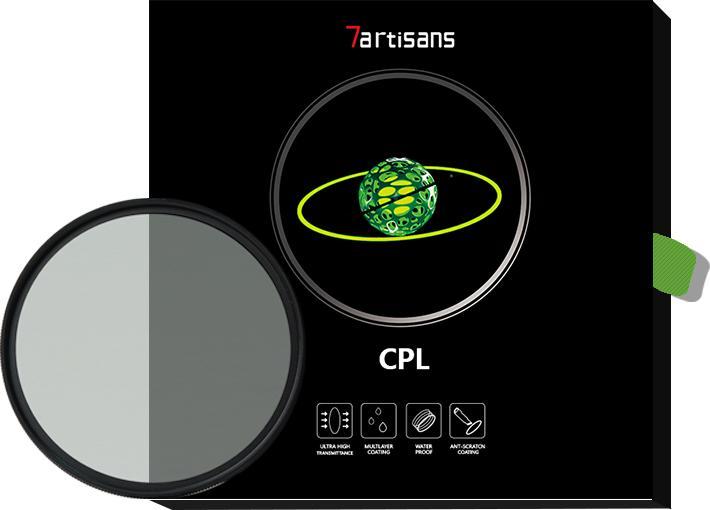 Immagine prodotto 7artisans Filtro polarizzatore CPL - 52 mm (52 mm, Filtri polarizzanti)