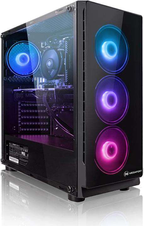 Produktbild Megaport Gaming PC AMD Ryzen 5 4500 • AMD Radeon RX 6600 • 1807-DE (AMD Ryzen 5 4500U, 16 GB, 500 GB)